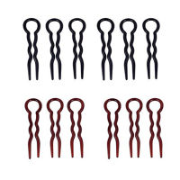 【CW】12pcs U Shaped Hair Clips Simple Hair Pins Fast Spiral Hairpin U Shaped Hair id Twist Pins U Shape Hair Clip Styling Tool