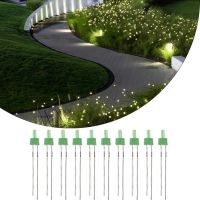 【LZ】☜℡☋  Lawn Lamp Decoração Jardim Paisagem Luzes Piscando LED 2mm Torre Difusa LED Auto-piscando Flash Light Outdoor Decoração