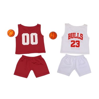 ✲▽ jiozpdn055186 Adereços para fotos de bebês Chapéu Uniforme basquete Roupa fotografia recém-nascida Presente chá bebê