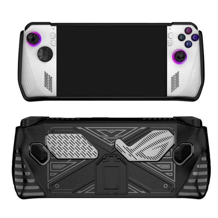 game-console-skin-cover-soft-protective-case-replacement-game-accessories-replacement-with-rack-console-accessories-shell-full-protection-cover-shockproof-home-part-justifiable