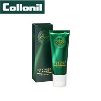 Collonil 1909 Leather Cream 75 ml.  โคโรนิล เลทเธอร์ครีม ครีมบำรุงสูตรพรีเมียม ช่วยเสริมการปกป้องให้มีประสิทธิภาพ สามารถใช้ได้กับหนังแท้เนื้อเรียบ