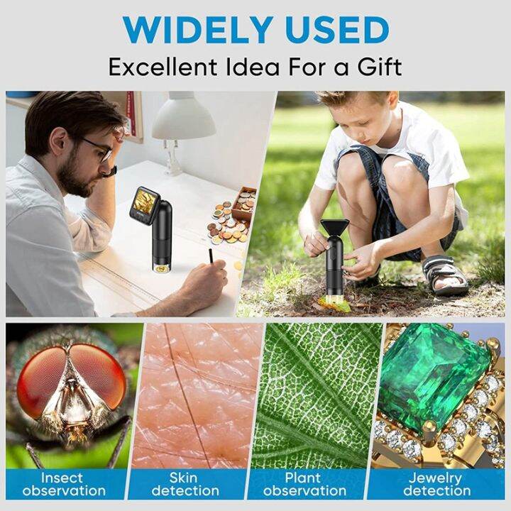 apexel-handheld-digital-microscope-electronic-magnifier-camera-with-2-inch-lcd-screen-for-kids