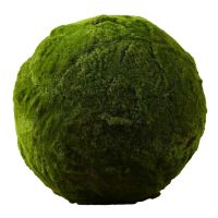 Green Artificial Moss Balls Decorative Moss Stones Greenery Plant Ball Decoration for Wedding Party Decoration 20CM