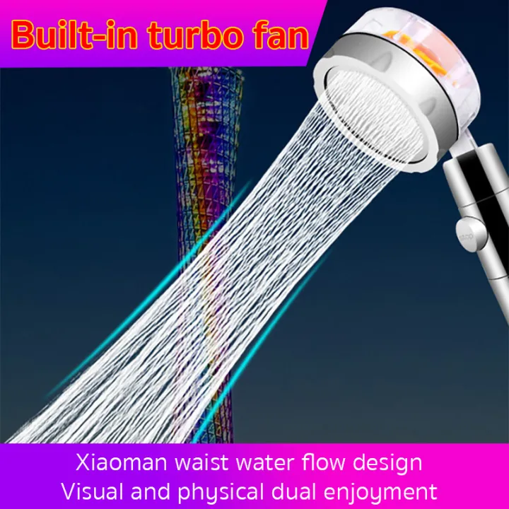[Hot sale] Xiaoman waist tower turbocharged shower nozzle pressurized