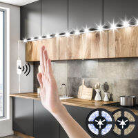 Backlight Kitchen Lighting 0.5~5M LED Indoor DC 5V Strip Hand Sweep Waving ON OFF USB Sensor Motion LED Under Cabinet Lights