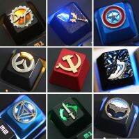 （Miss qis keycap）ปุ่มกด KeyStone 1ชิ้น3D Relief GameTheme Aluminium Transforformx Axis