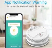 Xshopping - ส่งจาก กทม. Tuya smart WiFi smoke detector Fire Alarms