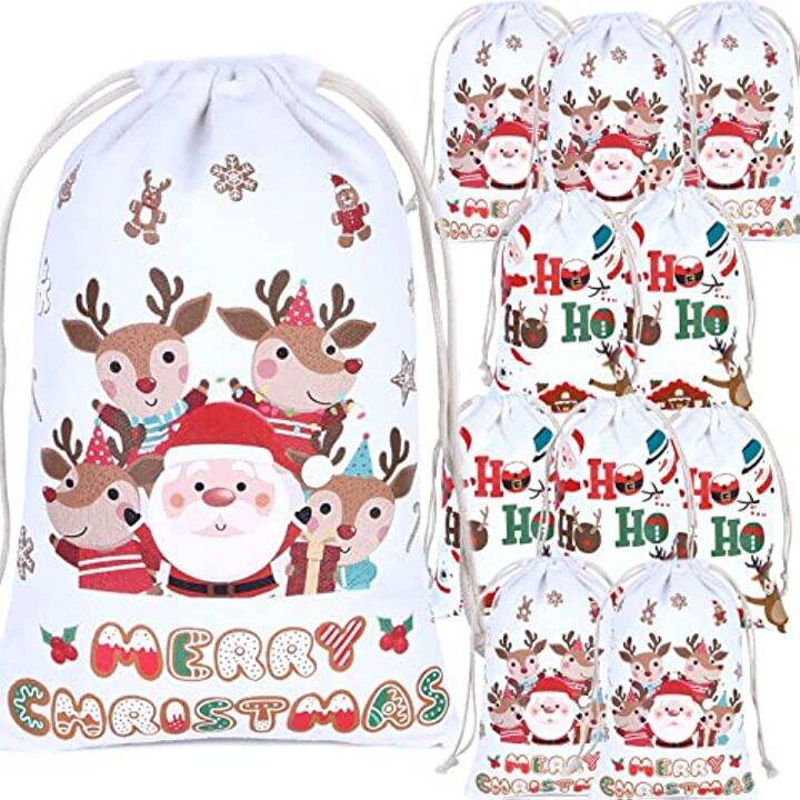 jollyboom-ถุงของขวัญคริสต์มาส12ชิ้น-santa-goody-sacks-christmas-drawstring-gift-bags-reusable-favor-goodie-cotton-bag-xmas-gift-bags-multipack-for-chocolate-candy-small-toys-8-5