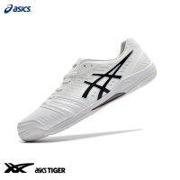 ASICS แสง DS JR GS TF รองเท้าฟุตซอลเทรนเนอร์สนามหญ้าระบายอากาศได้สำหรับผู้ชายรองเท้ากลางแจ้งนักกรีฑามืออาชีพรองเท้าผ้าใบ-สีดำ