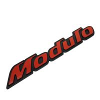 โลโก้ Moduro อลูมิเนียมหนา สำหรับติดท้ายรถ