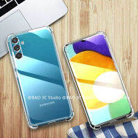 บางส่วน เคส Samsung Galaxy A05 A05s A04 A04e A04s A13 M14 M54 5G เคส แบบเรียบง่ายแฟชั่นรุ่นใหม่ เคสโทรศัพท์ โปร่งใสคลาสสิกสี่มุมซิลิโคนบางเป็นพิเศษกรอบนุ่ม2023