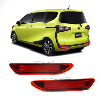 สำหรับ Toyota SIENTA 2016-Up LED ไฟสะท้อนแสงกันชนหลัง,ฟังก์ชั่นเป็นไฟท้าย,ไฟตัดหมอกหลังเบรคและไฟเลี้ยว