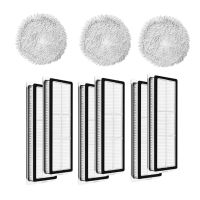 9Pcs Washable Hepa Filter Mop Cloth Replacement Accessories for Xiaomi Dreame W10/W10 Pro Robot Vacuum Cleaner Parts