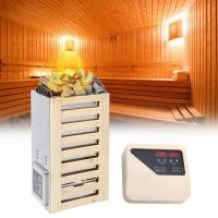 3.6KW 220V Outer Control Mini Electric Sauna เครื่องทำความร้อน เตาพร้อมหินซาวน่าอุปกรณ์ทำความร้อน