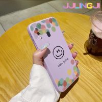 Jlingji เคส M10s A20 A30ปลอกสำหรับ Samsung เคสแฟชั่นรักษารอยยิ้มเคสโทรศัพท์ดีไซน์ใหม่บางสวยงามเคสป้องกันขอบสี่เหลี่ยมกรอบปลอกซิลิโคนนิ่มเคสกันกระแทก