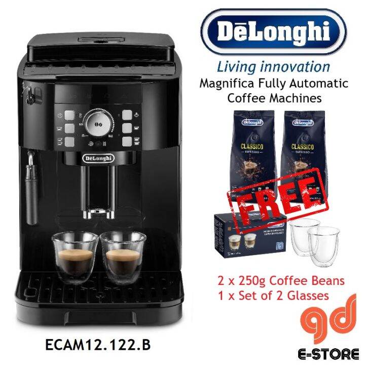 Delonghi Magnifica ECAM12122B Fully Automatic Coffee Machines ECAM12