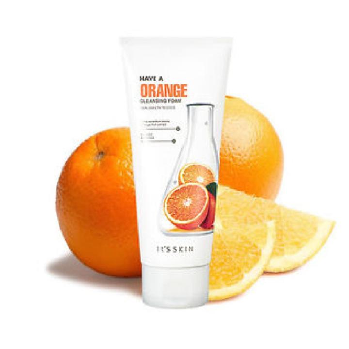 Its Skin Have A Orange Cleansing Foam 150 ml (สูตรสัม) โฟมล้างหน้าส้ม วิตามินซีสูง