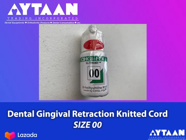 GINGIVAL RETRACTION CORD SIZE 00 Lazada PH