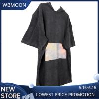 WBMOON ผ้าเช็ดตัวผ้าคลุมชายหาด Surf,ชุดดำน้ำชุดเปลี่ยนเสื้อคลุมและฮู้ดกระเป๋าแขน