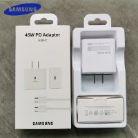 Samsung Fast Charger 45W US Super Fast Charge Adapter For Galaxy S20 S21 S22 S23 Note 10 Plus 20 Ultra FE Z Flip Fold 4 3 2 A73