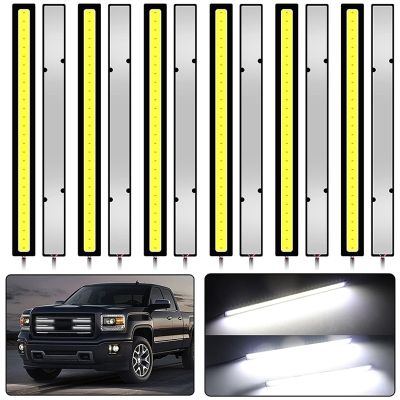 【CW】6 PCS Car DRL 17CM COB LED Bulb 12V 7000K White Styling Trunk Daytime Running Lights External Atmosphere Work Lamp Super Bright