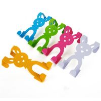 【YF】 Cheapest Cute door hanging hook punch free back hanger coat bag key storage Towel holder bathroom cabinets