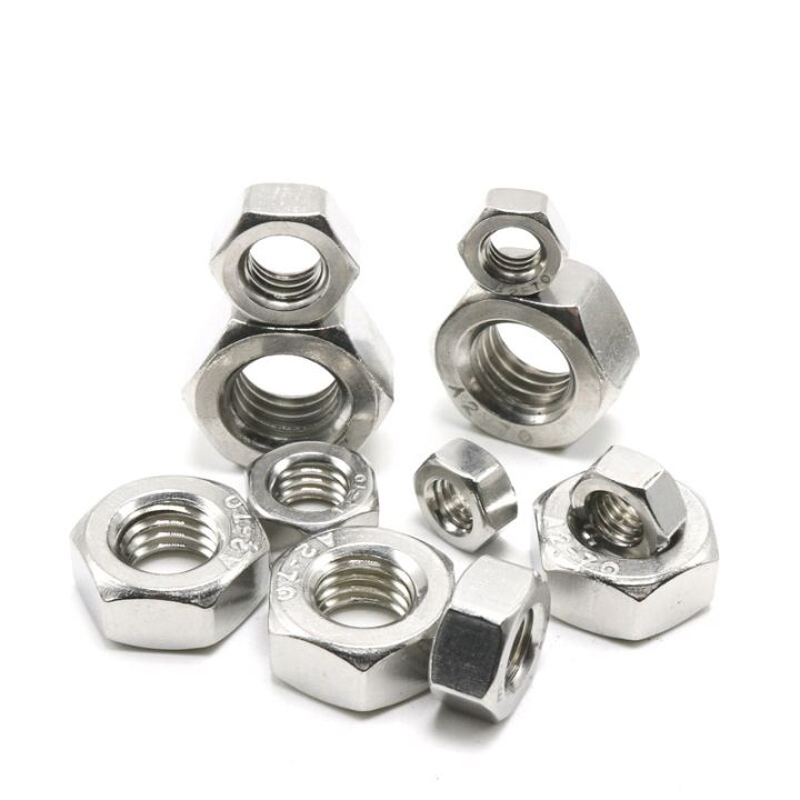 304-stainless-steel-din934-hexagon-hex-nut-for-m1-m1-2-m1-6-m2-m2-5-m3-m3-5-m4-m5-m6-m8-m10-m12-m16-m18-m20-m24-m27-screw-bolt-nails-screws-fasteners