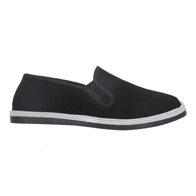 Black Cotton Shoes Chinese Kung Fu Shoes Wing Chun Tai Chi Slipper ...