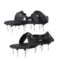 Lawn Aerator Spikes Shoes Sandals Garden Grass Spiked Walking Revitalizing PU Lawn Aerator Sandals Nail Shoes Yard Garden Tool