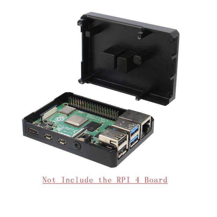 high-quality-fuchijin77-raspberry-pi-4อะลูมินัมอัลลอยเคส-4b-แรสเบอร์รี่-pi-พาสซีฟคูลลิ่งเปลือกโลหะสำหรับ-raspberry-pi-4-model-b