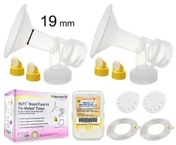 Maymom Widemouth Connector for Spectra S1 S2 Pumps; Compatible with Medela  PersonalFit Shields, Maymom MyFit Shields, MyFit Crater Shields and Pumpin  Pal Shields; 2pc : : Baby
