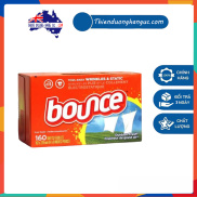 Giấy thơm quần áo Bounce hộp 160 tờ hàng Mỹ - Lưu hương bền lâu suốt cả