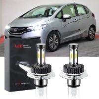 หลอดไฟหน้ารถยนต์ LED T12 6000K สีขาว แบบเปลี่ยน สําหรับ Honda Jazz (GK) 3rd Gen2014 2015 2016 2017 2018 (1 คู่)