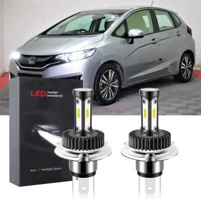 หลอดไฟหน้ารถยนต์ LED T12 6000K สีขาว แบบเปลี่ยน สําหรับ Honda Jazz (GK) 3rd Gen2014 2015 2016 2017 2018 (1 คู่) 2PCS