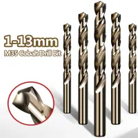 M35 Cobalt Drill Bits 1mm-13mm Cobalt HSS Drill Bit M35 For Stainless Steels Drilling Metalworking 1Pcs