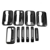 External Door Handle Covers Without Keypad &amp; Tailgate Cover with Keyhole for 2004-2019 Ford F-150 F150