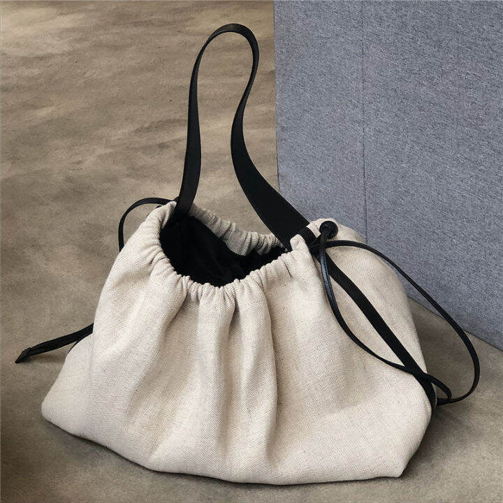 korean-contrast-color-women-handbag-drawstring-canvas-ladies-shoulder-bag-large-capacity-travel-bag-female-big-totes-bolsas-bao