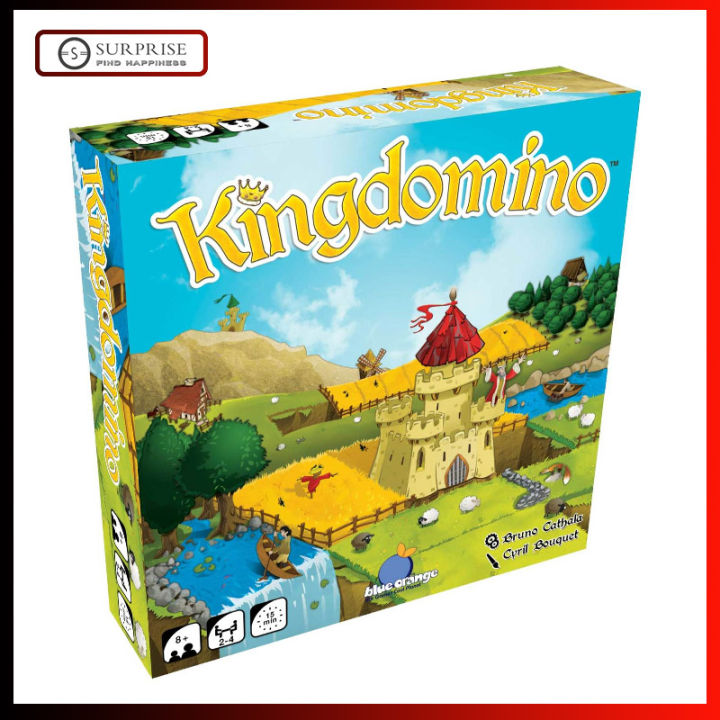 kingdomino-ได้รับรางวัลครอบครัวกระดานกลยุทธ์เกม