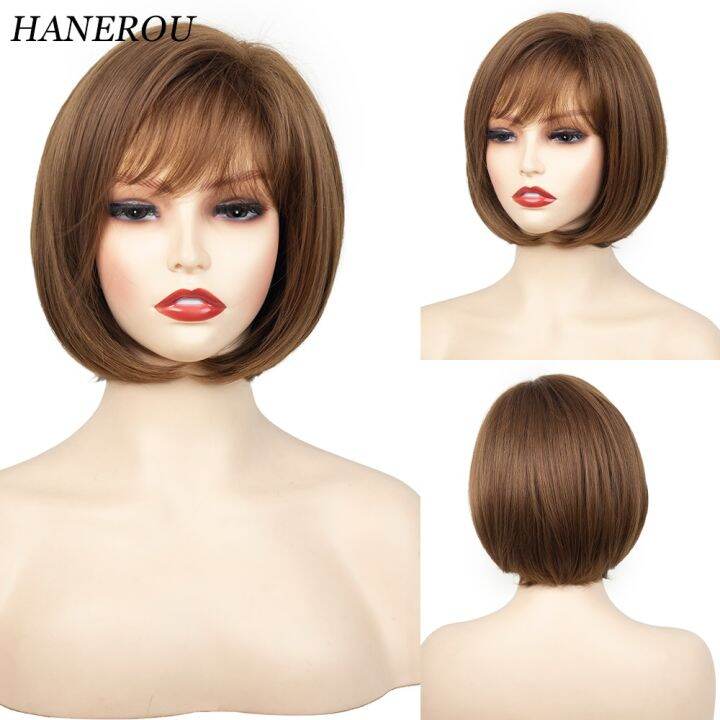 hanerou-synthetic-bob-short-wig-natural-straight-brown-women-hair-heat-resistant-wig-for-daily-party-cosplay