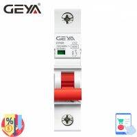 GEYA Single Phase MCB 220V 400V Mini Circuit Breaker C Type with CE CB SEMKO Certificate 4.5KA AC Switch Breakers Load Centers  Fuses