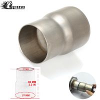 Universal 61mm 51mm Motorcycle Modified exhaust Muffler pipe Adapter Reducer Connector Pipe Tube For Suzuki YAMAHA Buell Aprilia