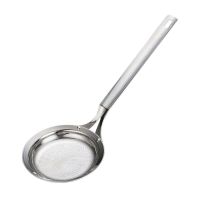 Holiday Discounts Long Handle Stainless Steel Oil Colander Spoon Skimmer Filter Spoon Fine Mesh Filter Multiftional Kitchen Strainer Spoon