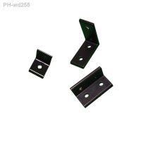 ❍▼♠ 1PC 2020 2040 3030 L Shape Black Corner Brackets Fitting Angle Aluminum Connector for Aluminium Profile