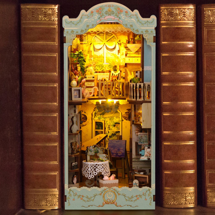 Book Nook Kits: Perfect Gifts & Bookshelf Insert Decoration - Rolife