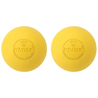 KSONE 2X Massage Ball 6.3cm Fascia Ball Lacrosse Ball Yoga Muscle Relaxation Pain Relief Portable Physiotherapy Ball 1