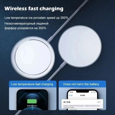 20W Magnetic Wireless Charger สำหรับ 14 11 12 13 Pro Max USB C Fast Charge สำหรับ 14 Plus XR X XS MAX อุปกรณ์เสริม
