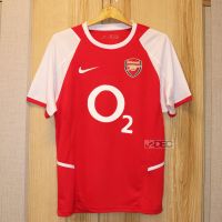 เสื้อฟุตบอลย้อนยุค เกรด Retro  Arsenal ปี 2002/2003 Home เฟล๊ก HENRY (ถ่ายจากสินค้าจริง ตรงปก 100%)