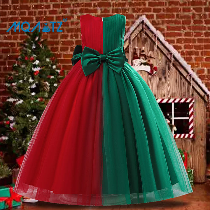 MQATZ Đầm Dự Tiệc Công Chúa Giáng Sinh Cho Bé Gái Quần Áo Trẻ Em ...