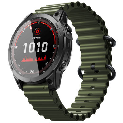 สำหรับ Garmin Fenix7 Pro Sports สาย Fenix5plus นาฬิการะบายอากาศ EPIX 2 Fenix 6 Instinct Quick Release สายรัดข้อมือทดแทนซิลิโคน