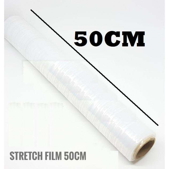 PLASTIK WRAPPING TEBAL 50CM X 100M STRETCH FILM PLASTIC WRAP Lazada